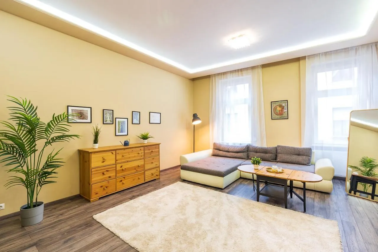 アパート Vibrant And Spacious Downtown Budapest Flat ハンガリー